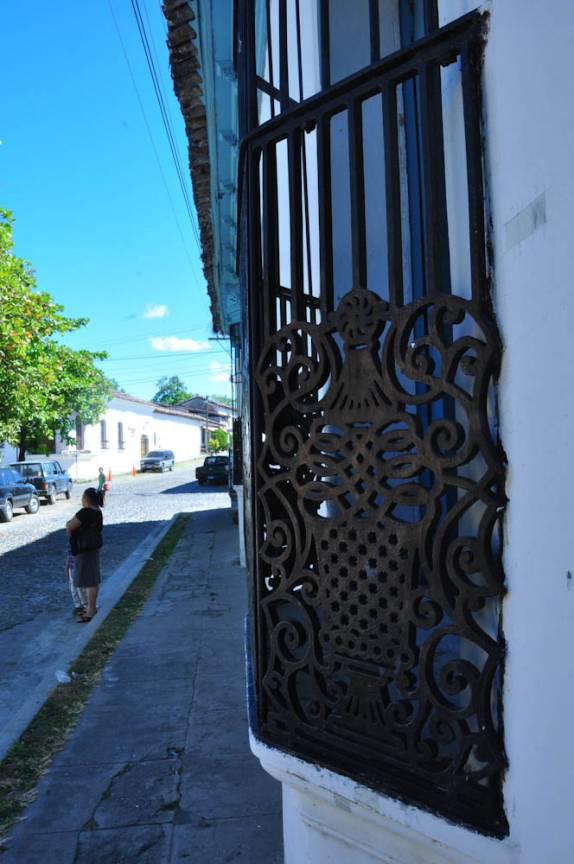 A histórica cidade de Suchitoto, nas montanhas no norte de El Salvador